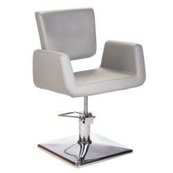 Kadeřnická židle Vito BH-8802 - světle šedá