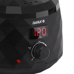 Ohřívač vosku iWAX DIAMOND TECH 400ml 100W - černý