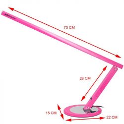 Stolní lampa Slim 20W - růžová